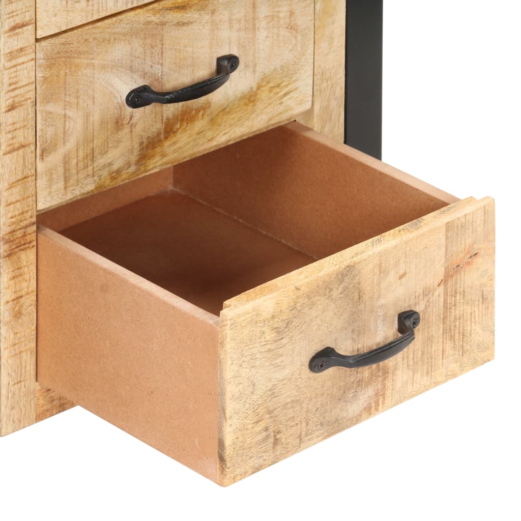 Sängbord 40x35x55 cm massivt mangoträ