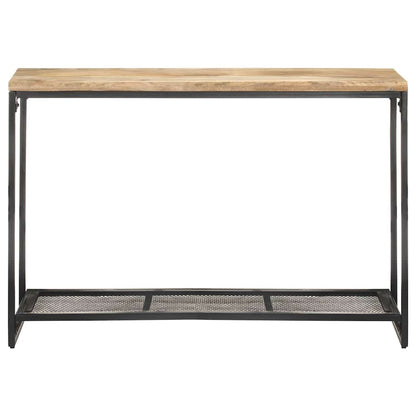Avlastningsbord Konsollbord Trä 110x35x75 cm massivt mangoträ