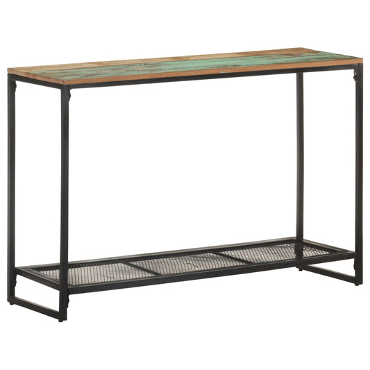 Avlastningsbord Konsollbord Trä 110x35x75 cm massivt återvunnet trä
