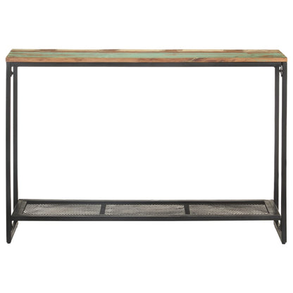 Avlastningsbord Konsollbord Trä 110x35x75 cm massivt återvunnet trä
