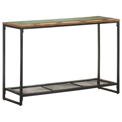 Avlastningsbord Konsollbord Trä 110x35x75 cm massivt återvunnet trä