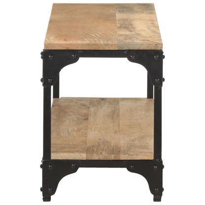 Soffbord Trä 90x30x40 cm massivt mangoträ