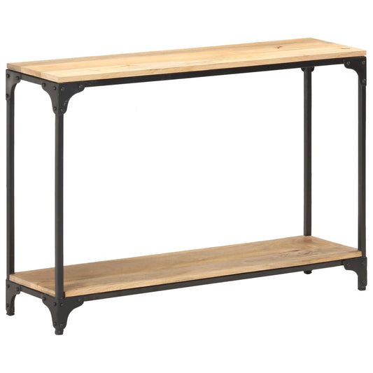 Avlastningsbord Konsollbord Trä 110x30x75 cm massivt mangoträ