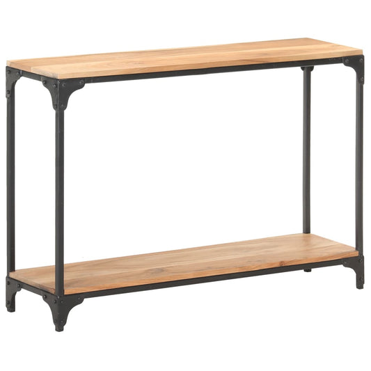 Avlastningsbord Konsolbord Trä 110x30x75 cm massivt akaciaträ