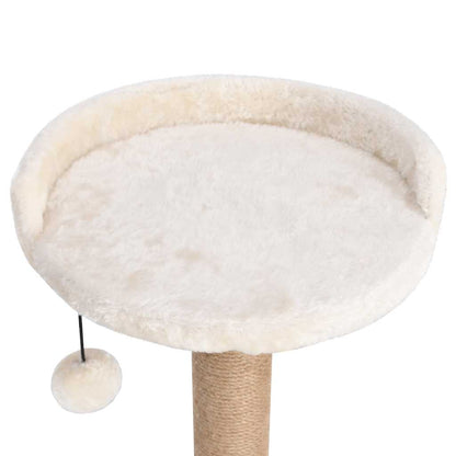 Kattmöbel Klösträd med klöspelare 123 cm sjögräs