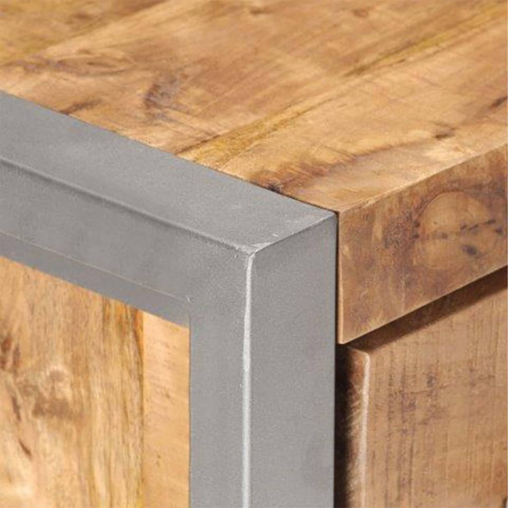 Skänk Trä 60x35x70 cm grovt mangoträ