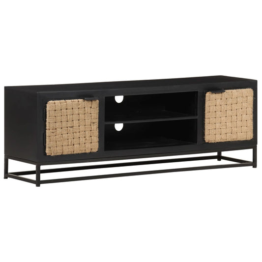 TV-bänk 120x30x40 cm massivt mangoträ