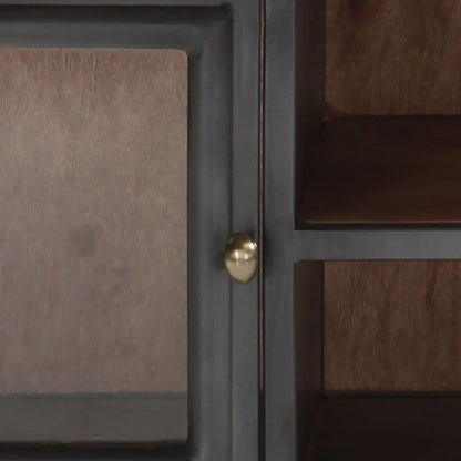 TV-Möbel Grå TV-Bänk 120x30x40 cm massivt akaciaträ och stål