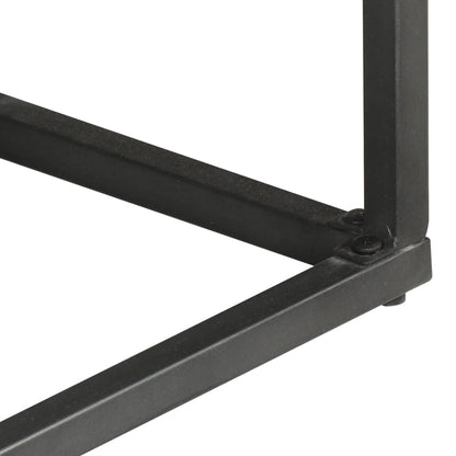 Skänk Grå 100x30x70 cm massivt akaciaträ