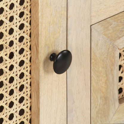 TV-Möbel Trä TV-Bänk 120x30x40 cm massivt mangoträ naturlig rotting