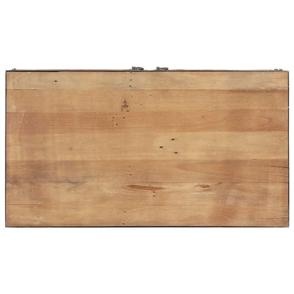 Soffbord Trä 90x50x39 cm massivt återvunnet trä