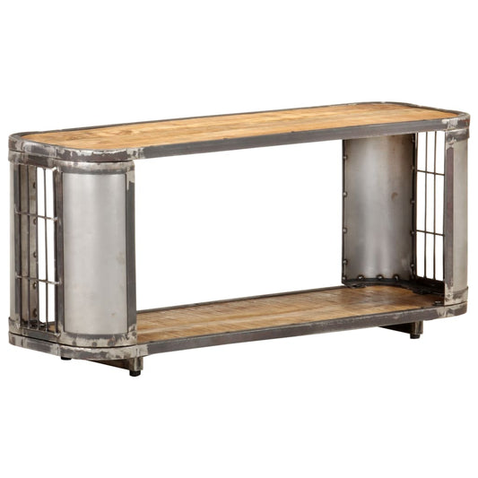 TV-bänk 90x30x40 cm massivt mangoträ