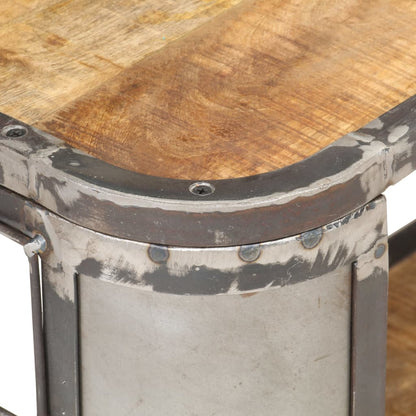 TV-Möbel Trä TV-Bänk 90x30x40 cm massivt mangoträ