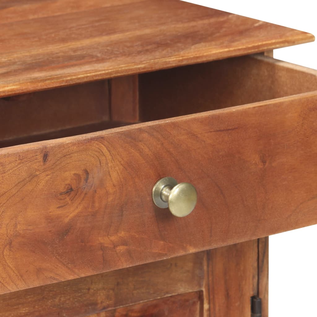 Skänk 135x35x75 cm massivt akaciaträ