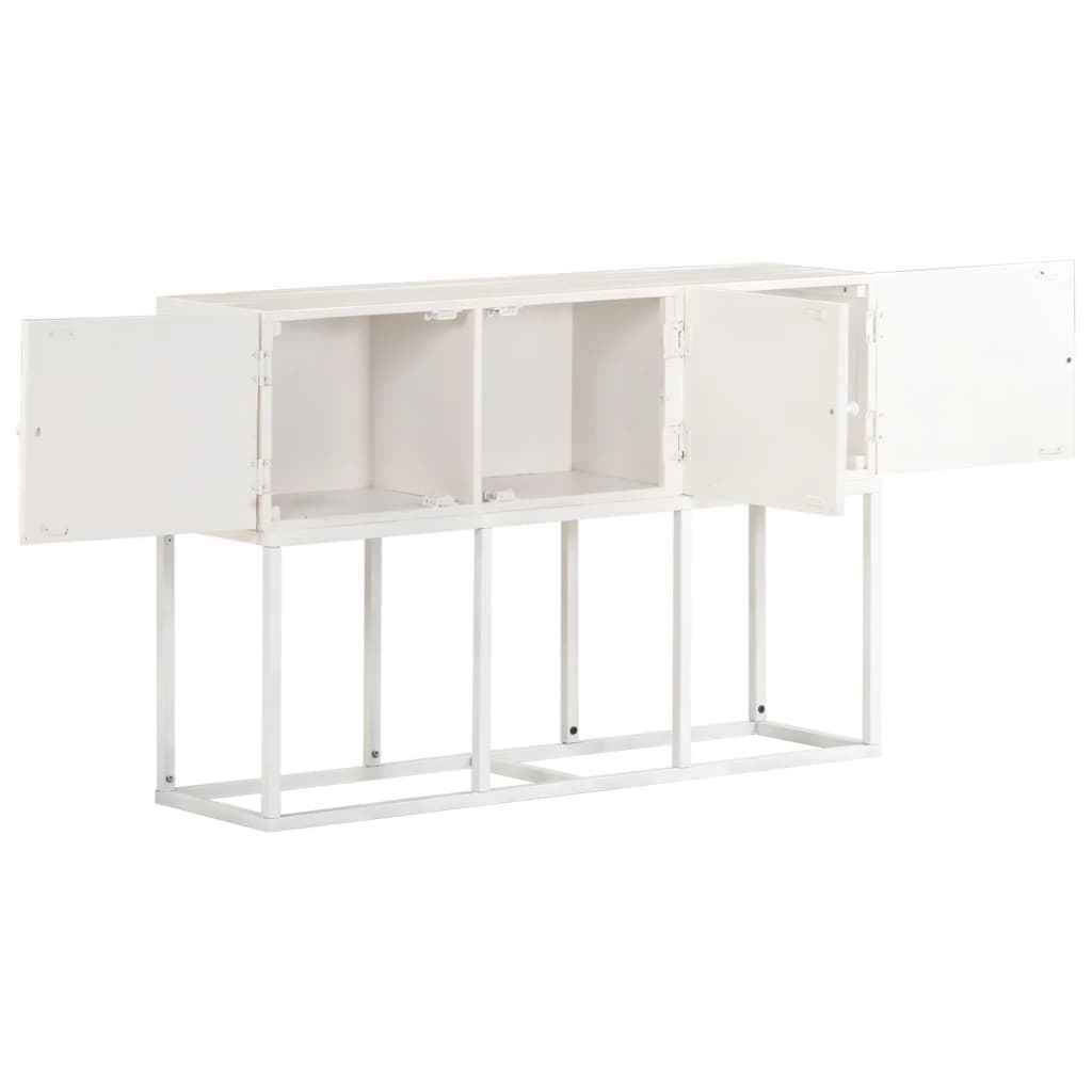 Skänk Trä 115x30x76 cm massivt mangoträ