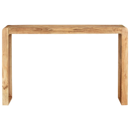 Avlastningsbord Konsollbord Trä 120x30x76 cm massivt akaciaträ