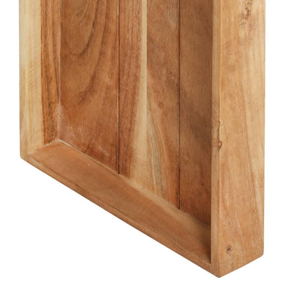 Avlastningsbord Konsollbord Trä 120x30x76 cm massivt akaciaträ