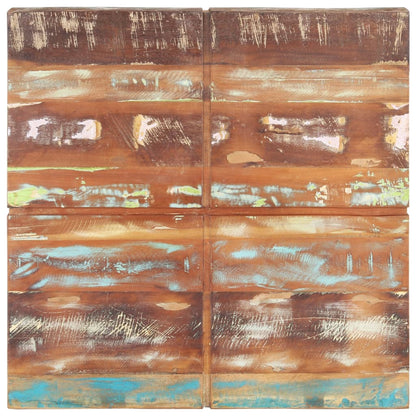 Soffbord Trä 80x80x28 cm massivt återvunnet trä