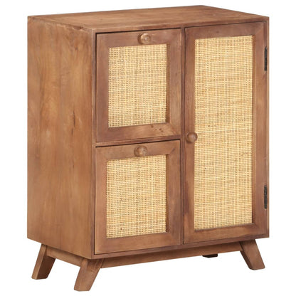 Skänk Trä 60x35x75 cm massivt mangoträ