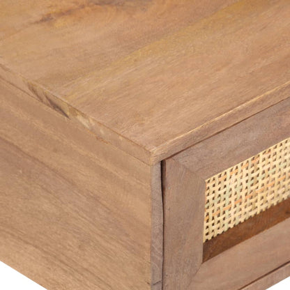 Soffbord Trä 100x60x40 cm massivt mangoträ