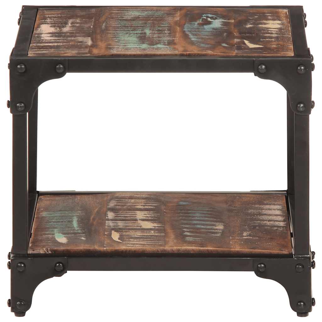 Soffbord Trä 40x40x36 cm massivt återvunnet trä