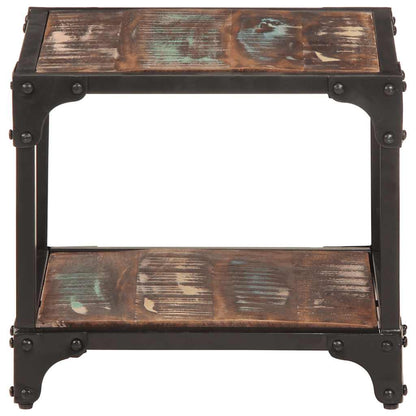 Soffbord Trä 40x40x36 cm massivt återvunnet trä