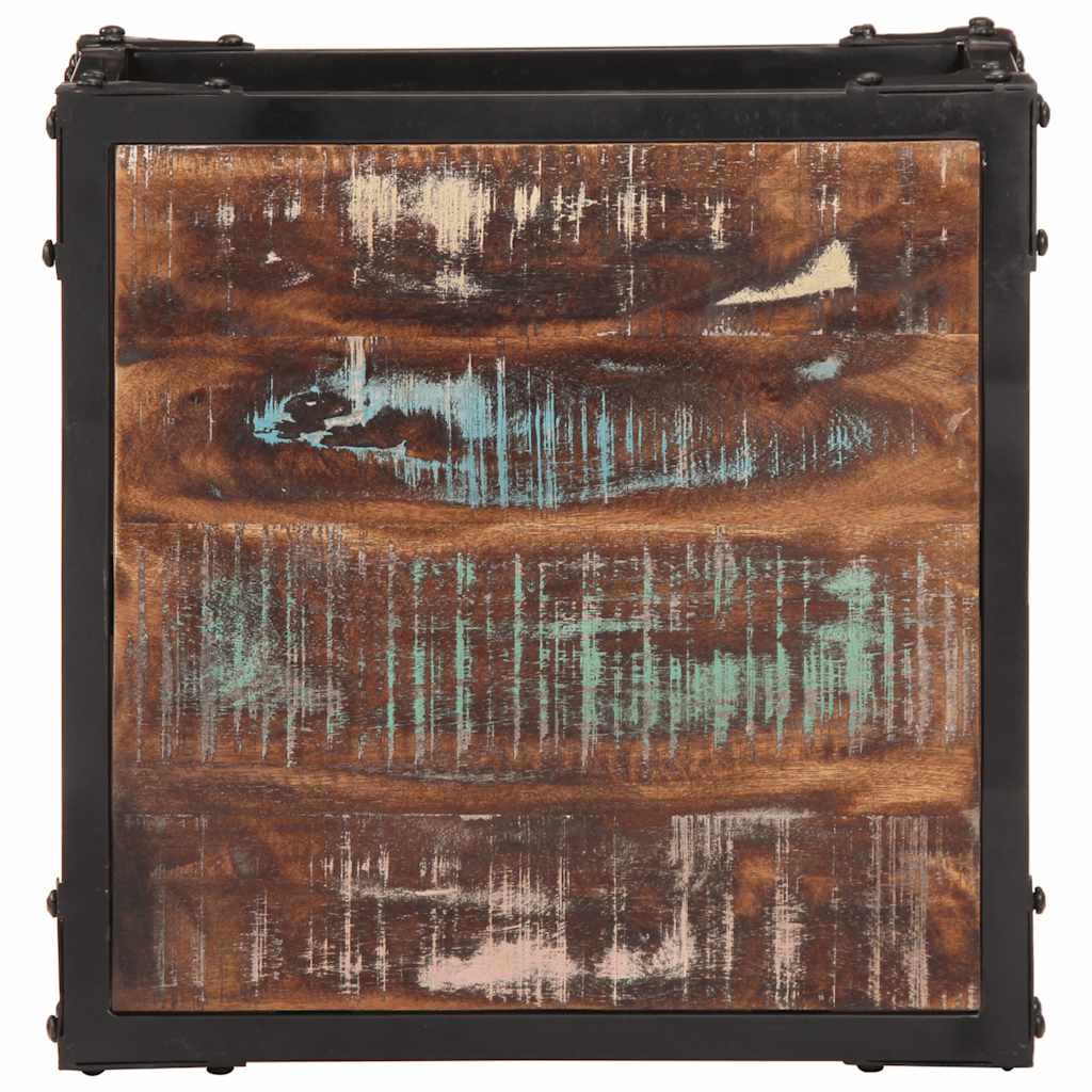 Soffbord Trä 40x40x36 cm massivt återvunnet trä