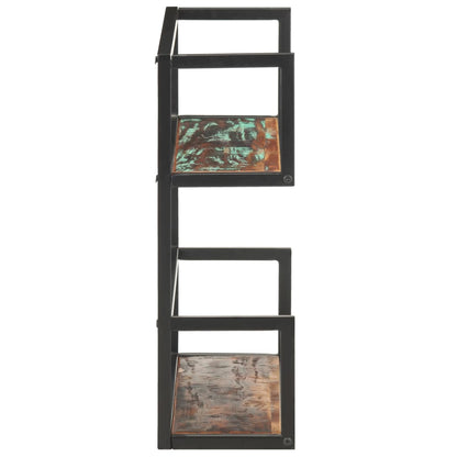 Vägghylla 60x20x60 cm massivt återvunnet trä