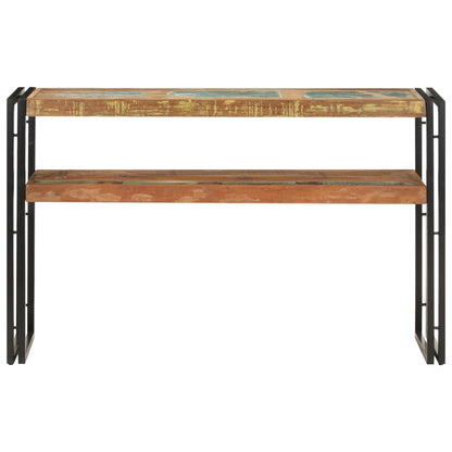 Avlastningsbord Konsollbord Trä 120x30x75 cm massivt återvunnet trä