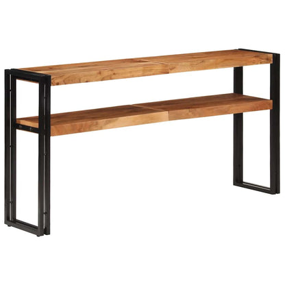 Avlastningsbord Konsollbord Trä 150x30x75 cm massivt akaciaträ