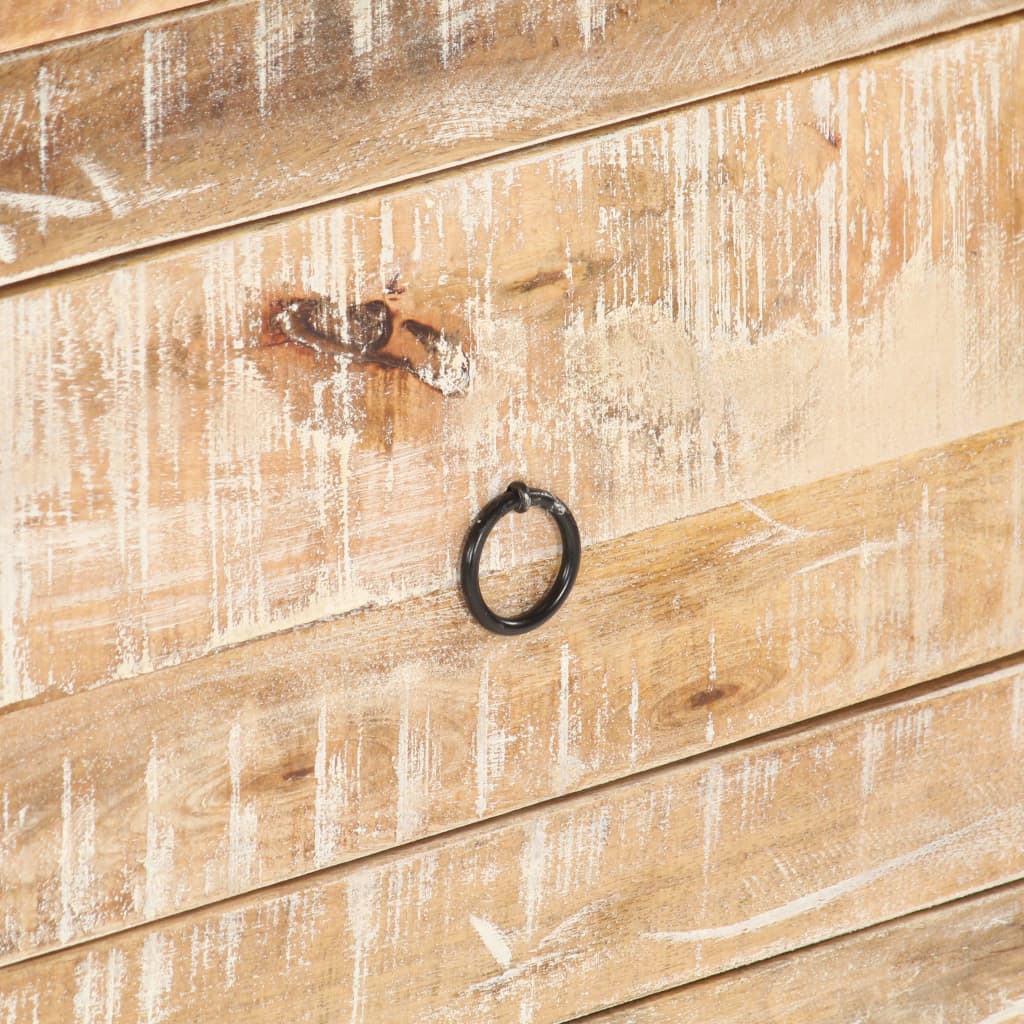 Skänk Trä 151x40x75 cm grovt akaciaträ