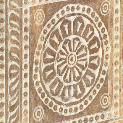 Soffbord 90x50x35 cm massivt mangoträ