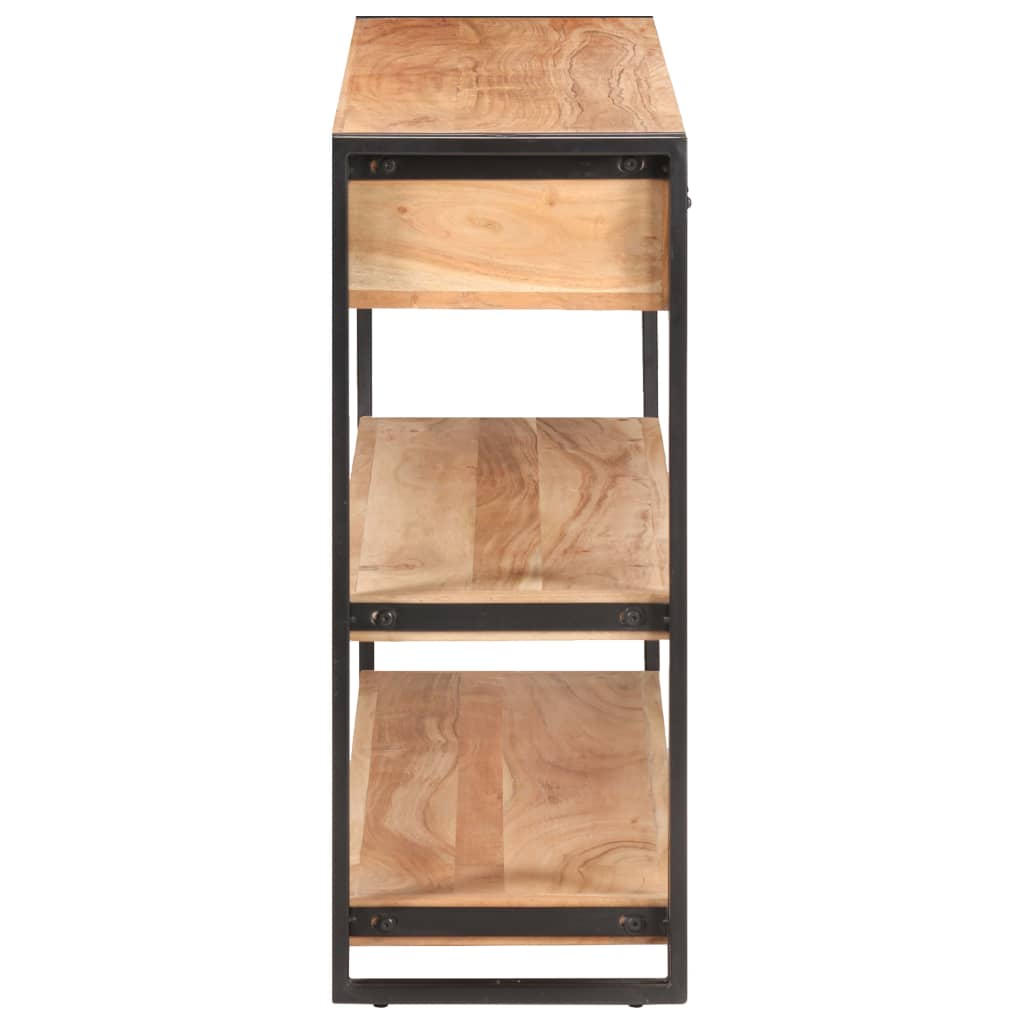 Skänk Trä 120x30x75 cm massivt akaciaträ