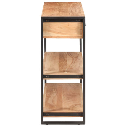 Skänk Trä 120x30x75 cm massivt akaciaträ