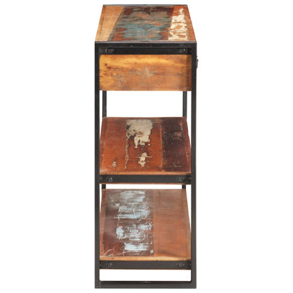 Skänk Trä 120x30x75 cm massivt återvunnet trä