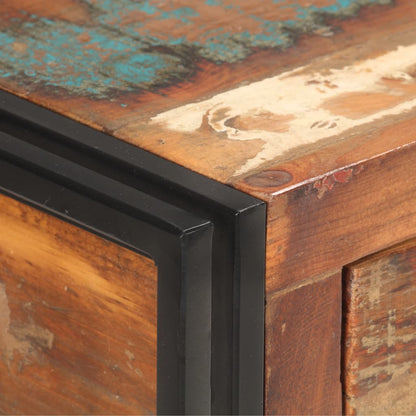 Skänk Trä 120x30x75 cm massivt återvunnet trä