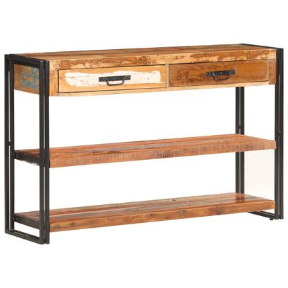 Skänk Trä 120x30x75 cm massivt återvunnet trä