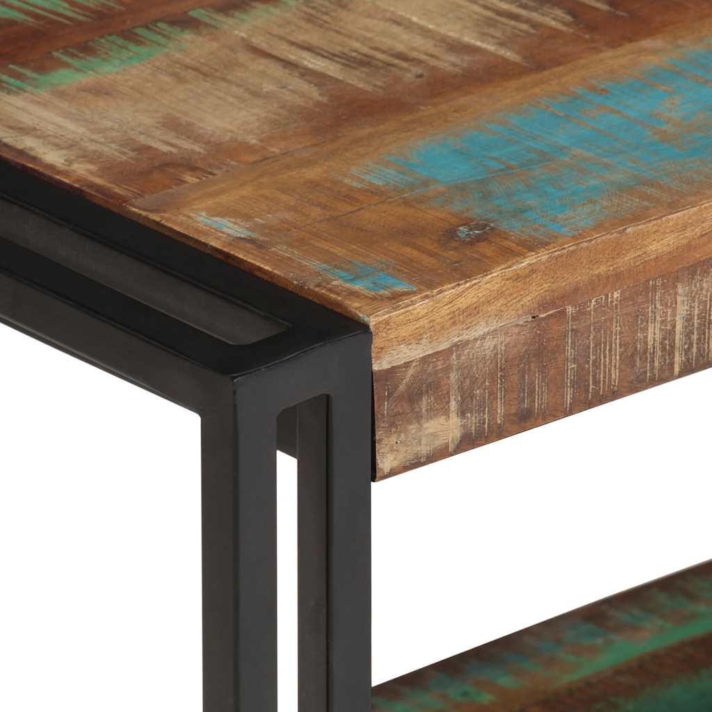 TV-Möbel Trä TV-Bänk 120x30x40 cm massivt återvunnet trä