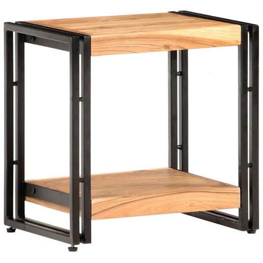 Sidobord Trä 40x30x40 cm massivt akaciaträ