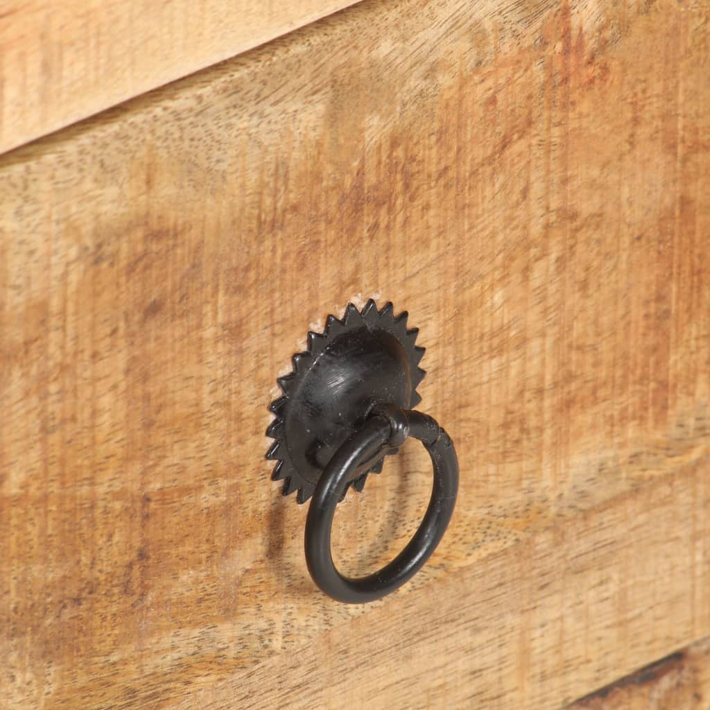 Skänk Trä 60x35x75 cm grovt mangoträ