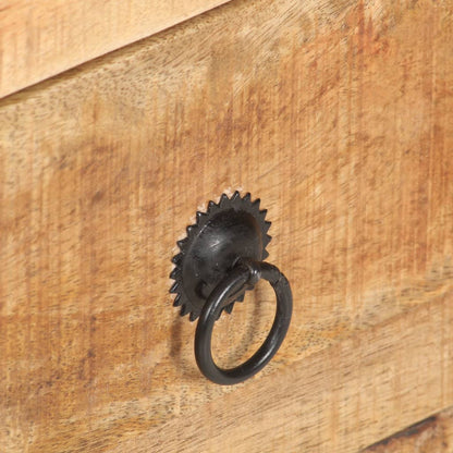 Skänk Trä 60x35x75 cm grovt mangoträ