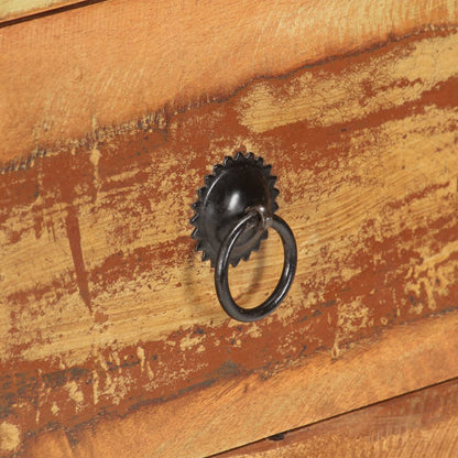 Skänk Trä 60x35x75 cm massivt återvunnet trä