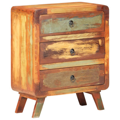 Skänk Trä 60x35x75 cm massivt återvunnet trä