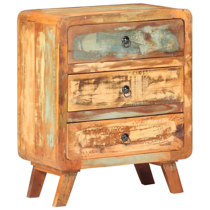 Skänk Trä 60x35x75 cm massivt återvunnet trä