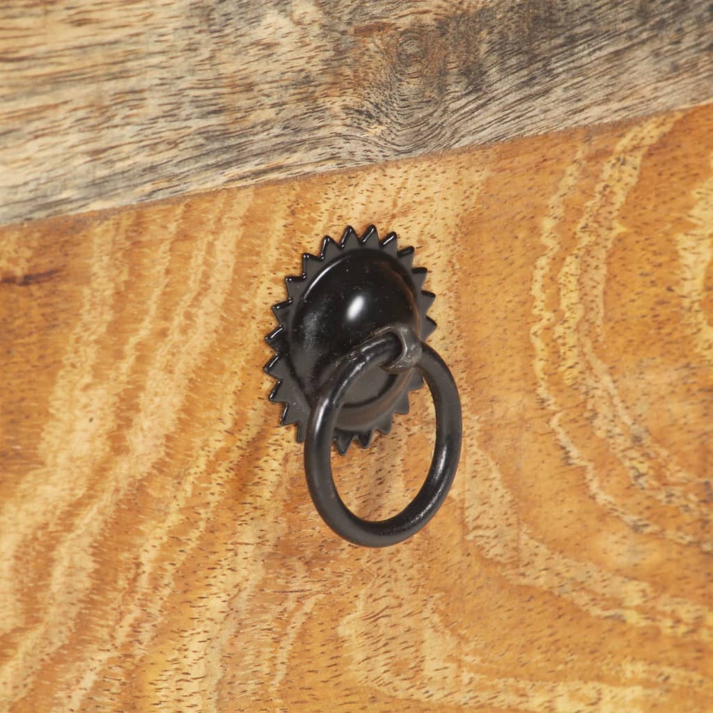 Soffbord Trä 90x60x29 cm grovt mangoträ