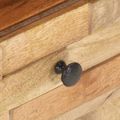 TV-Möbel Trä TV-Bänk 90x30x35 cm massivt mangoträ