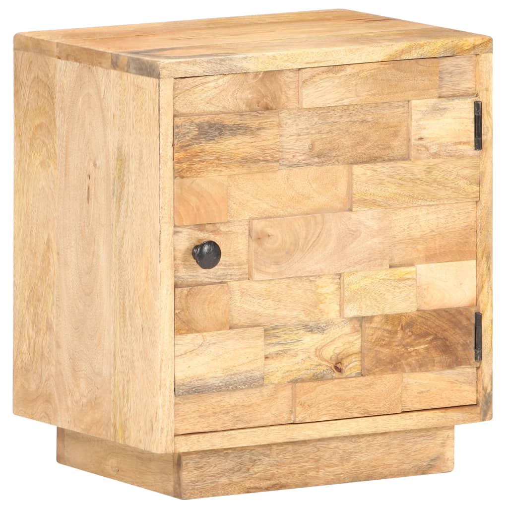 Sängbord Nattduksbord Trä 40x30x45 cm massivt mangoträ