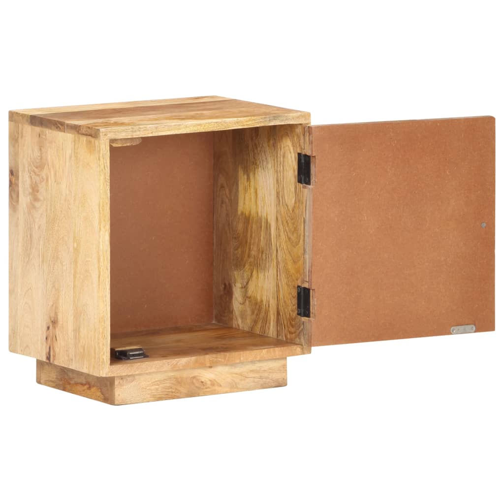 Sängbord Nattduksbord Trä 40x30x45 cm massivt mangoträ