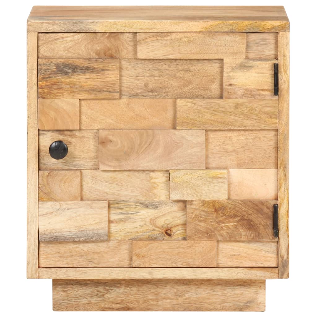 Sängbord Nattduksbord Trä 40x30x45 cm massivt mangoträ