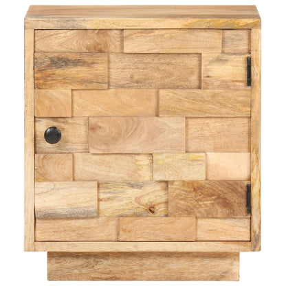 Sängbord Nattduksbord Trä 40x30x45 cm massivt mangoträ